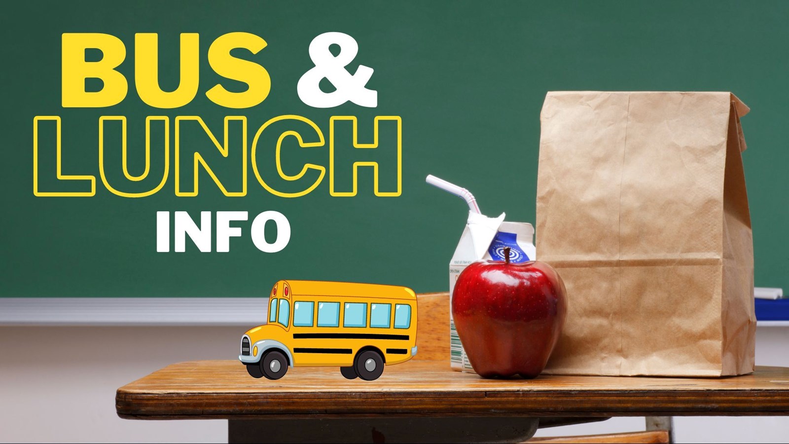 Bus Routes & Lunch Menus are here!